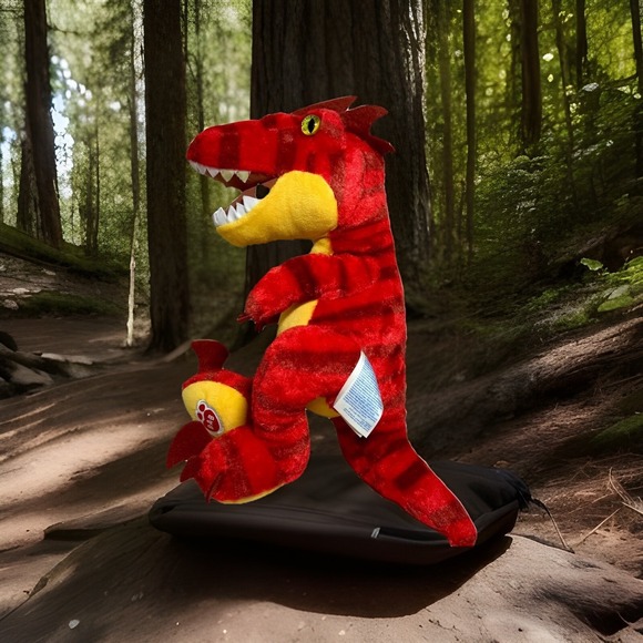 Build A Bear Dinosaur T Rex Velociraptor‎ Raptor Plush Stuffed Animal - Picture 2 of 4